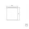 Lixeira Branca e Inox Polido Basculante 94540/026 - Tramontina - vista 2