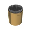 Lixeira Gold e Inox Polido com Tampa 94540/051 - Tramontina - vista 3