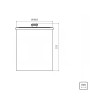 Lixeira Black Inox 5L com Tampa 94540/052 - Tramontina - vista 4