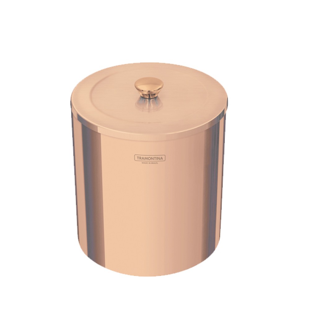 Lixeira Rose Inox 5L com Tampa 94540/053 - Tramontina