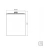 Lixeira Rose Inox 5L com Tampa 94540/053 - Tramontina - vista 2