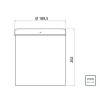 Lixeira Inox Polido Basculante 5L 94542/105 - Tramontina - vista 4