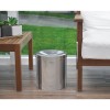 Lixeira Inox Polido Basculante 5L 94542/105 - Tramontina - vista 2