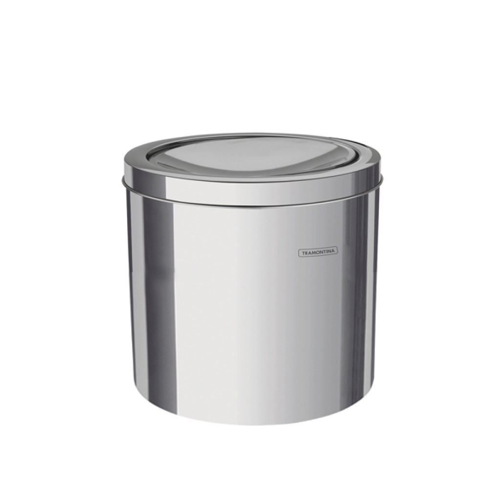Lixeira Inox Polida Basculante 12L 94542/112 - Tramontina