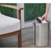 Lixeira Inox Polida Basculante 12L 94542/112 - Tramontina - vista 4