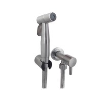 Ducha Higiênica Inox 120cm com Suporte Península