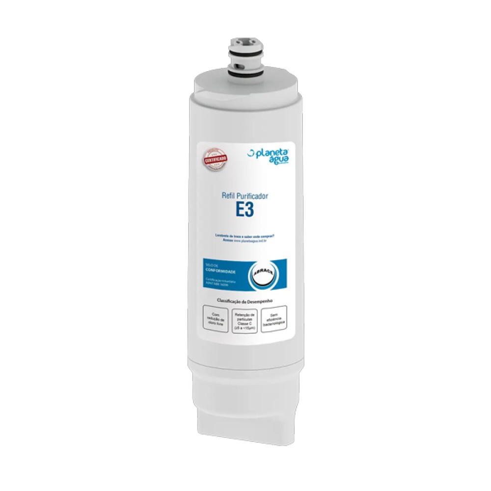 Refil Purificador E3 - Planeta Água