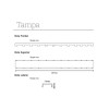 Versatile Tampa Inox 50 Cm - 4252 - Ralo Linear Elleve - vista 2