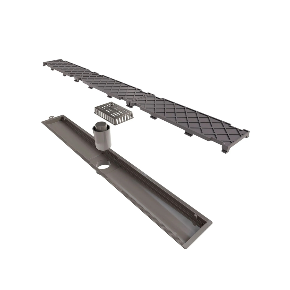 Ralo Linear Novii Tampa Oculta 75cm - 8893 - Ralo Linear Elleve