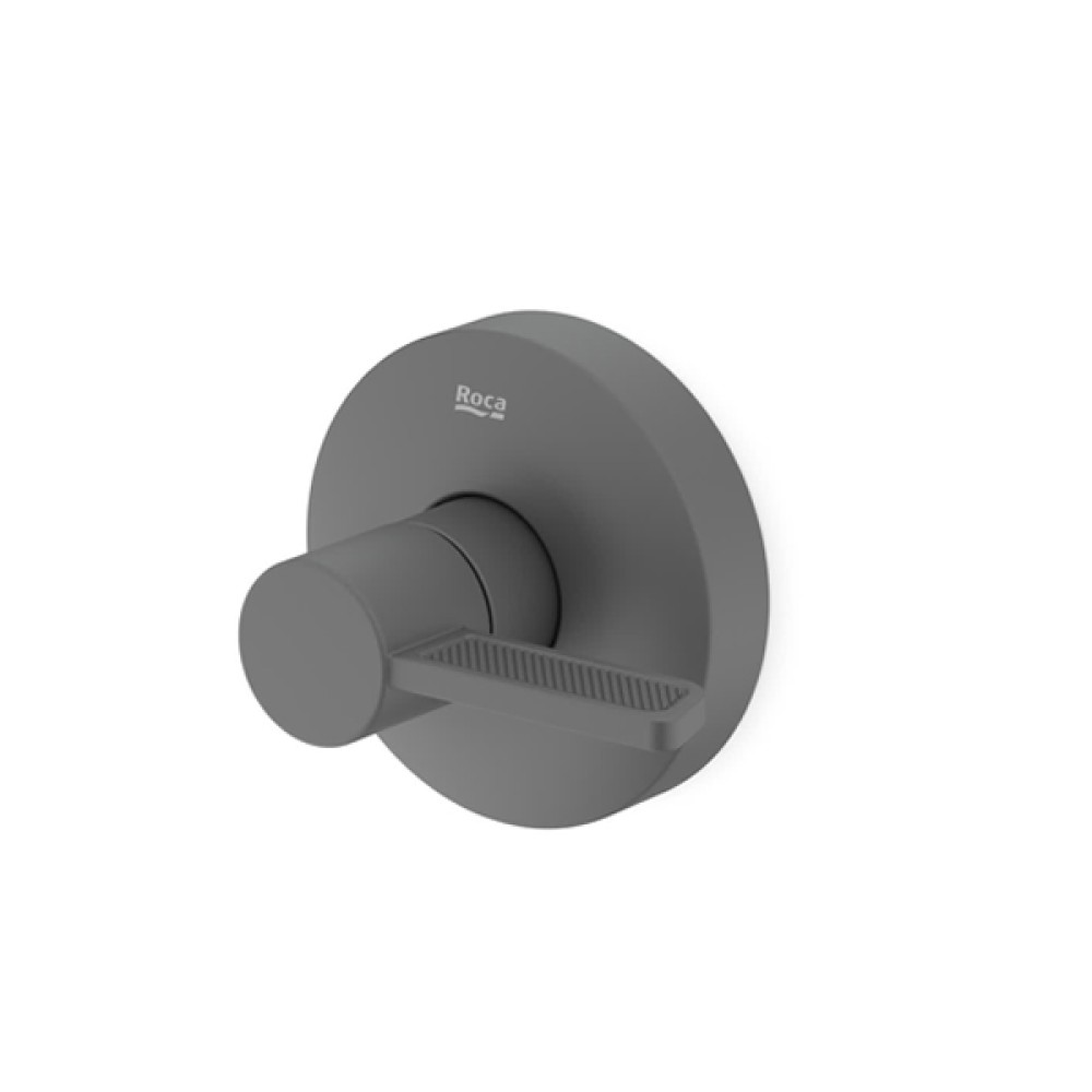 Acabamento Registro Logic Grafite Matte Grande A5A152GNGC - Roca