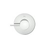 Acabamento de Registro Ona Cromado Base Docol Grande A5A159EC0C - Roca - vista 2