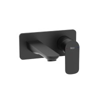 Acabamento para Monocomando Lavatório de Parede Cala Black Matte A5A356ENB0 Roca
