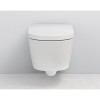 Bacia Suspensa In-Wash Round Rimless 220 V Branca B803060001 - Roca - vista 5