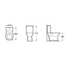 Kit Bacia Caixa Acoplada Completo Assento Termofixo Debba Classic Branco C329723000 - Roca - vista 5