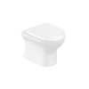 Kit Bacia Convencional Completo Assento Termofixo Nexo Branco Brilhante C343727001 - Roca - vista 3