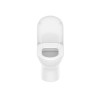 Kit Bacia Convencional Completo Assento Termofixo Nexo Branco Brilhante C343727001 - Roca - vista 4