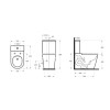 Kit Bacia com Caixa Acoplada Completa Inspira Round Branco Brilhante C378723000 - Roca - vista 6