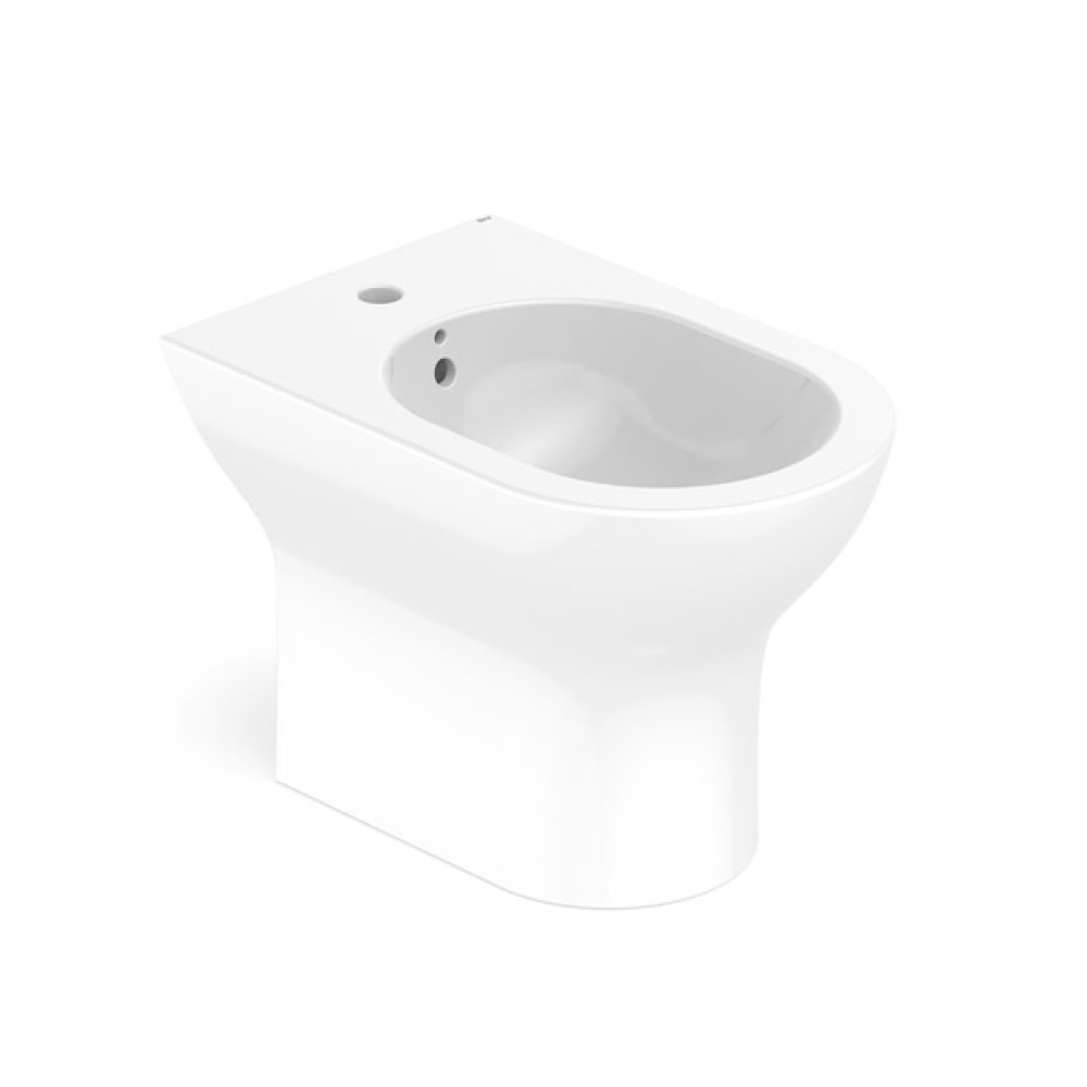 Bidê com 1 Furo para Monocomando com Ladrão Nexo Branco B357434002 - Roca