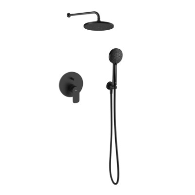 Kit de Chuveiro com Ducha Manual e Monocomando com Desviador Cala Matte Black A5D186ENB0 Roca