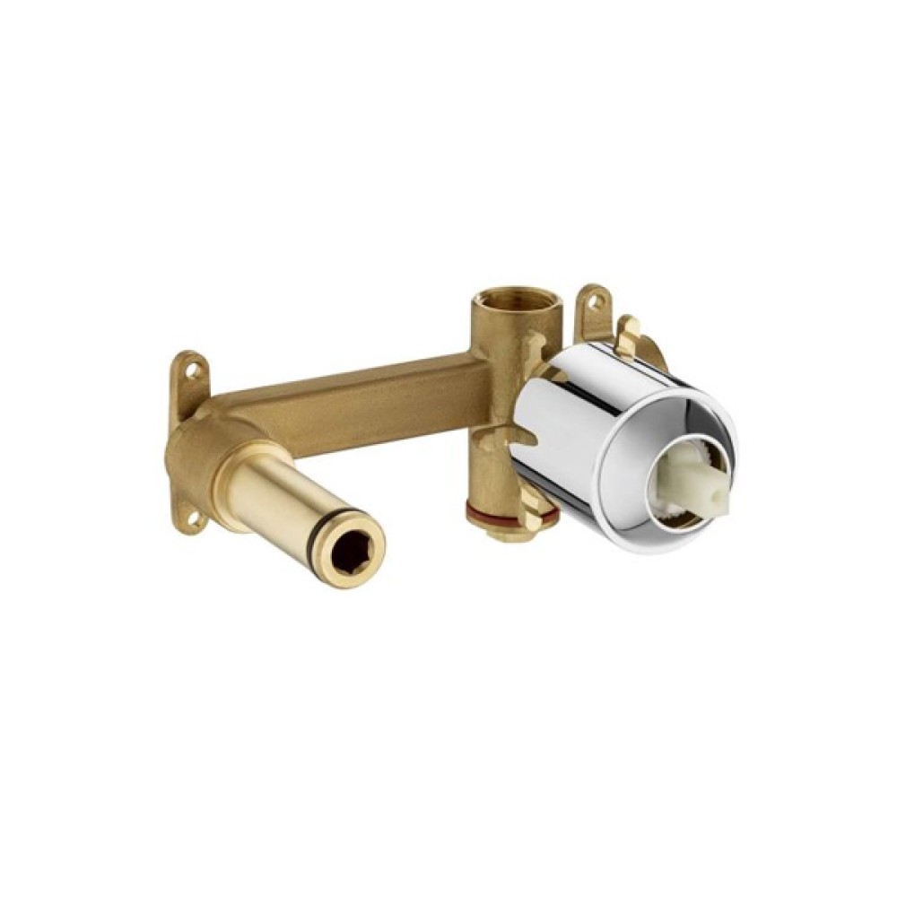Base para Monocomando Lavatório de Parede Cala Cromado A525220603 - Roca