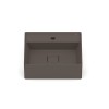 Cuba Semi Encaixe 400X400mm Com Mesa T10 Terra Café A32722P660 - Roca - vista 2