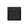 Cuba de Sobrepor 400x400mm com mesa Terra T11 Black Matte A32722U080 - Roca - vista 3