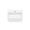 Cuba de Sobrepor 400x400mm com mesa Terra T11 Branco Matte A32722U620 - Roca - vista 4