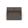 Cuba Apoio 350X350mm com Mesa T8 Terra Café A32787W660 - Roca - vista 2