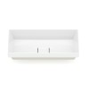 Cuba de Sobrepor 500x300mm Terra T17 Branco Brilhante A327B3D000 - Roca - vista 4