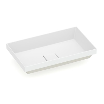 Cuba de Sobrepor 500x300mm Terra T17 Branco Matte A327B3D620 - Roca