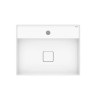 Cuba de Apoio 500X400mm Com Mesa T19 Terra Branco Brilhante A327B3F000 - Roca - vista 3