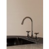 Misturador para Cozinha Mesa com Bica Móvel e Arejador Articulado Cross Cromado B5010F6CRB - Roca - vista 5