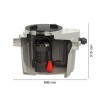 SFA SANIFOS110 Estação Elevatória de Esgoto 220V com Bomba Trituradora 2CV - Sanitrit - vista 4