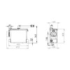 SFA SANIPACK UP Bomba Trituradora para vaso sanitário suspenso - 220V PA2UPBR - Sanitrit - vista 2