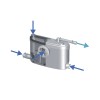 SFA SANISLIM Bomba Trituradora slim para vaso sanitário lavatório e chuveiro - 220V SLIM2BR - Sanitrit - vista 2