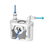 SFA SANITOP UP Bomba Trituradora Residencial para vaso e lavatório - 220V ST2UPBR - Sanitrit - vista 2