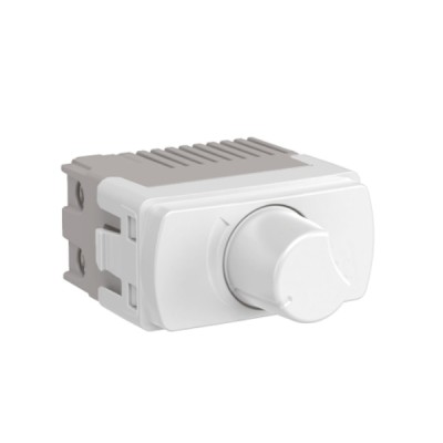 Módulo Variador de Luminosidade Dimmer Rotativo 127V 300W Branco Miluz S3B75580
