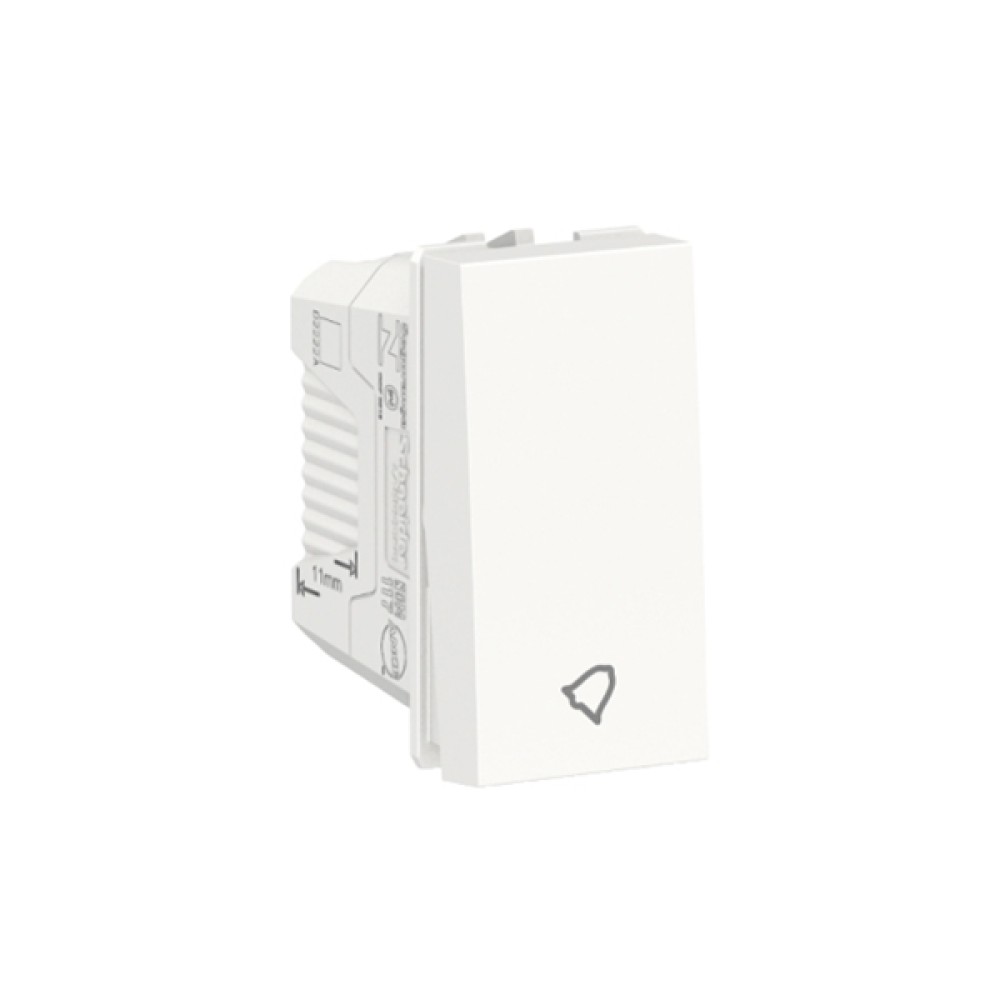 Módulo Pulsador de Campainha 10A 250V Branco Orion S70112604 - Schneider