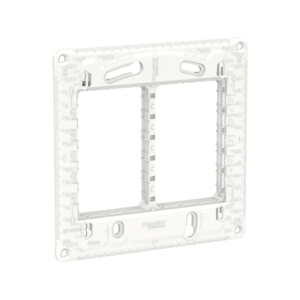 Suporte 4x4 para 6 Módulos Branco Orion S71020324 - Schneider