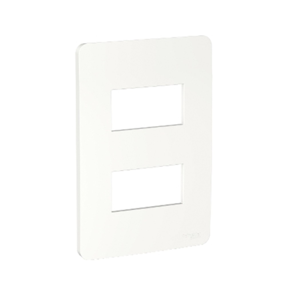 Placa 4x2 2 Postos Branca Orion S730121004 - Schneider