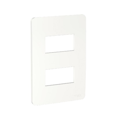 Placa 4x2 2 Postos Branca Orion S730121004