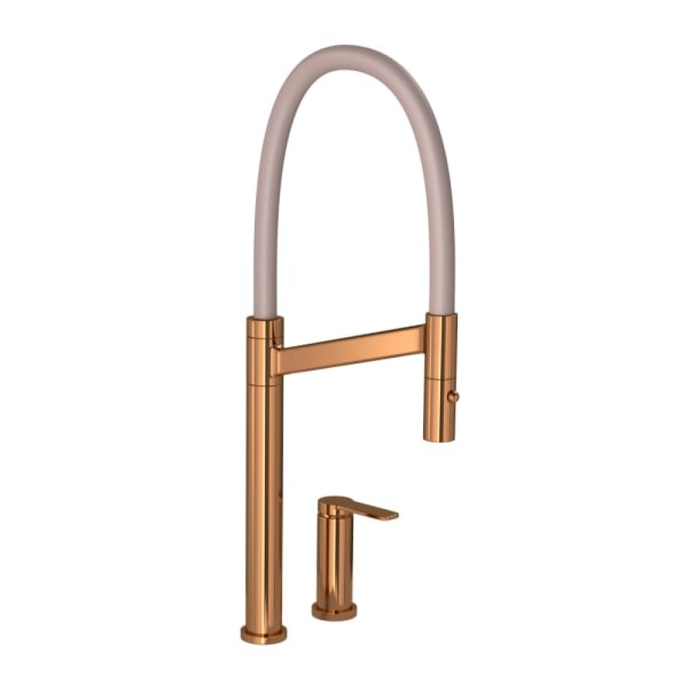 Monocomando Mesa Cozinha Bica Alta Colore Red Gold e Fendi 2289.GL.RD.FD - Deca