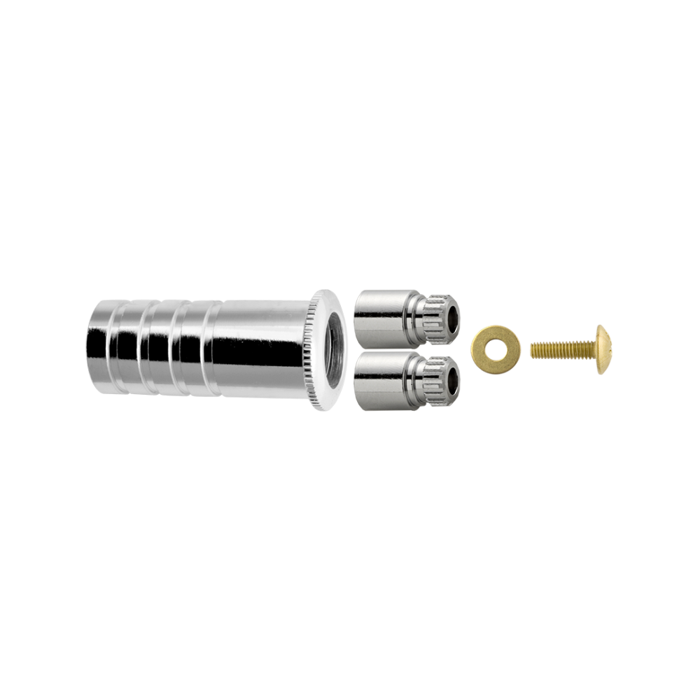 Prolongador P/ Registro Latao Cromado Deca 20Mm - Blukit