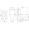 Caixa Para Acoplar 3/6 Litros P Azalea/Acesso/Eco/Saveiro 1555700015300 - Celite - vista 2