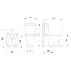 Caixa Para Acoplar 3/6 Litros Fit Plus 1665600015300 - Celite - vista 2