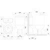 Bacia Para Caixa Azalea Plus 1913510010300 - Celite - vista 2