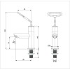 Torneira Para Lavatório De Mesa Aut. Alavanca Ecopress Cromado B5003COCR0 - Celite - vista 2
