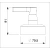 Acabamento De Registro Para Base Reforma De 1.1/4 E 1.1/2" Lix B5017F7CR0 - Celite - vista 2