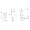 Kit De Bacia Com Caixa Acoplada 3/6L E Itens De Instalação Zip 1467230010100 - Incepa - vista 5