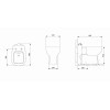 Kit Bacia Convencional Completo Assento Pp Debba Confort Branco Brilhante C329727016 - Roca - vista 2
